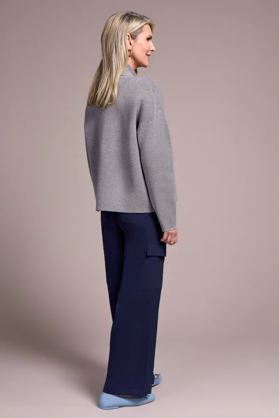 Tribal Grey Coatigan