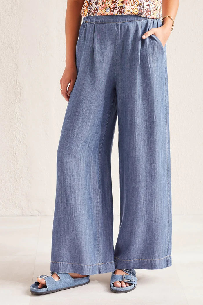 Tribal Flowy Wide Leg Pants