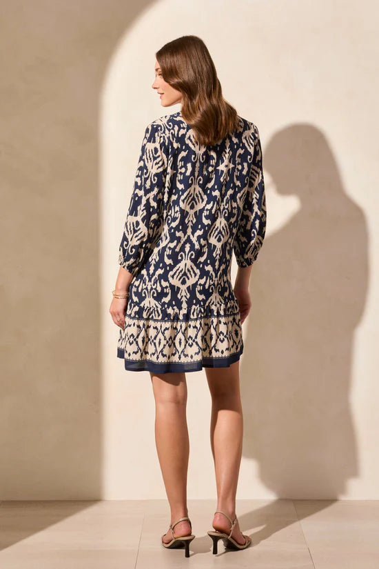 Tribal Border Print Dress