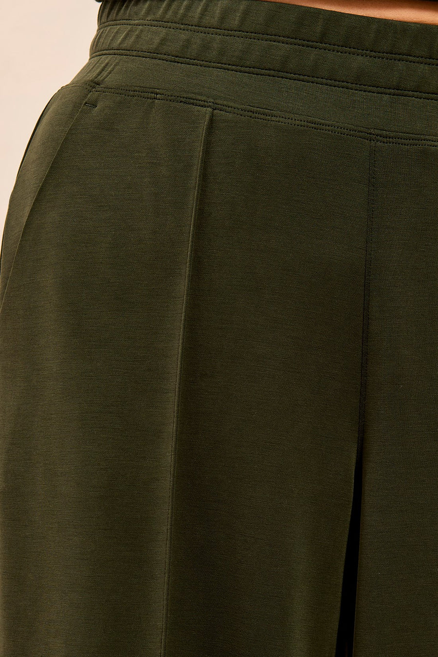 Tribal Cedargreen Wide Leg Pant
