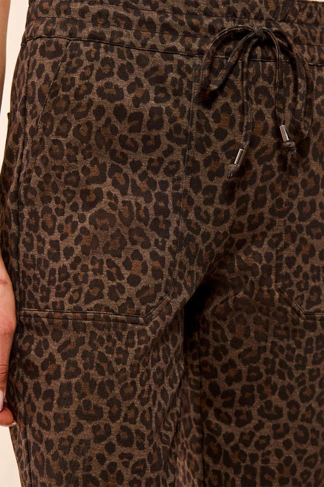 Tribal Leopard Jogger