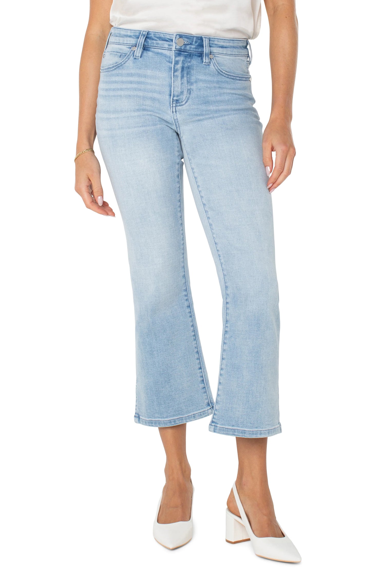 Liverpool Hannah Clarkdale Crop Jean