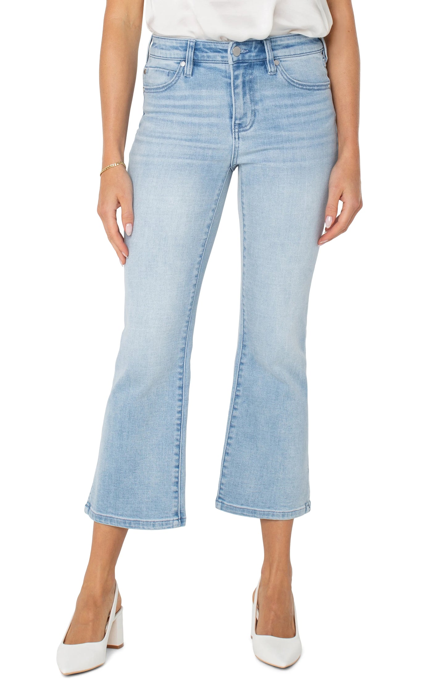 Liverpool Hannah Clarkdale Crop Jean