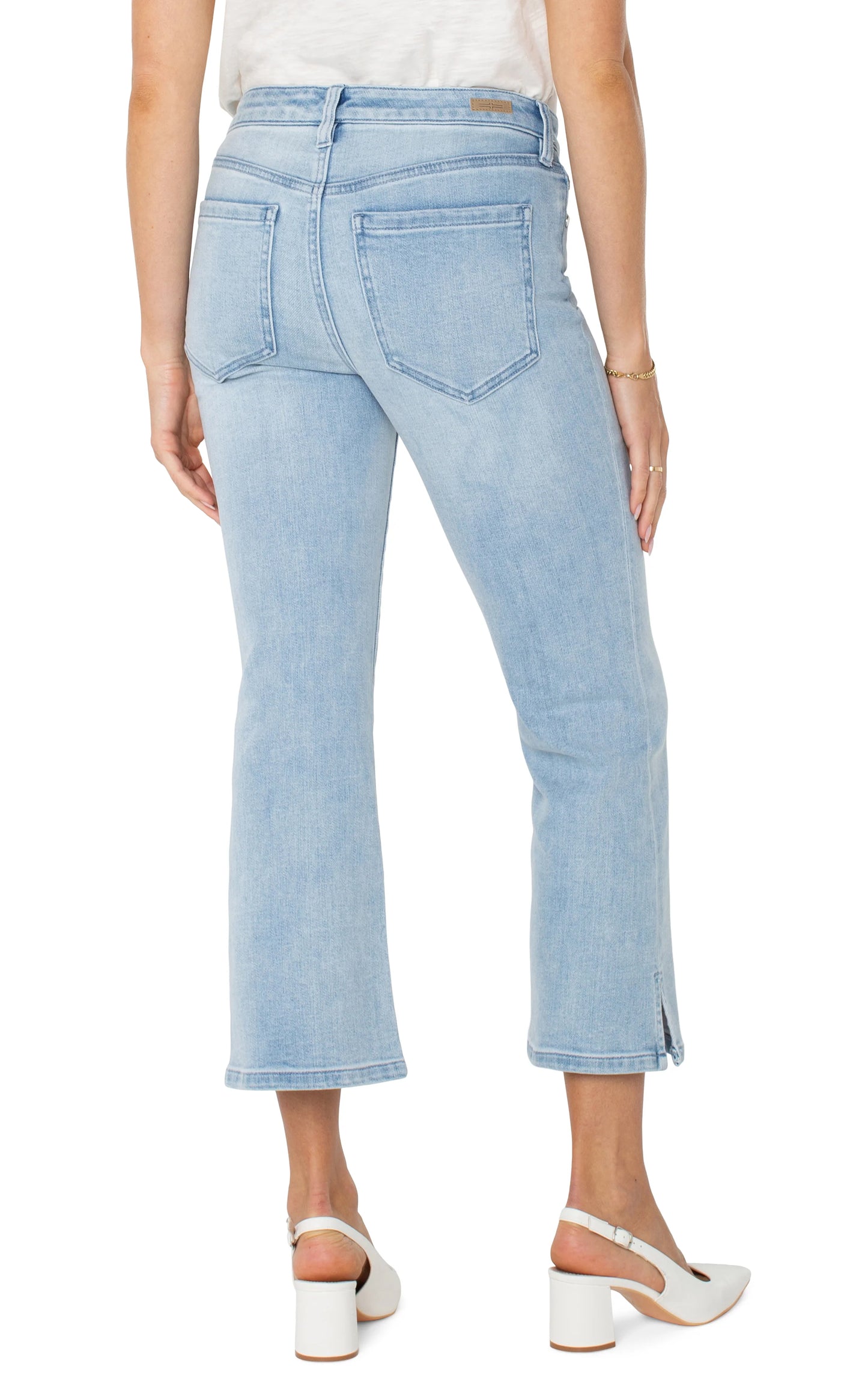 Liverpool Hannah Clarkdale Crop Jean