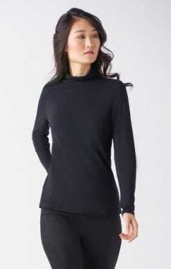 Basic Knit Turtleneck Top