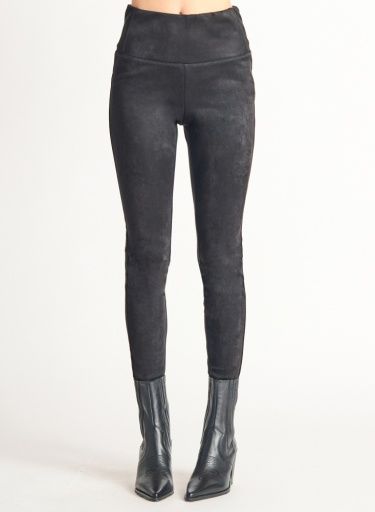 Faux Suede Leggings
