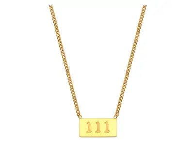 Angel Numbers Necklace