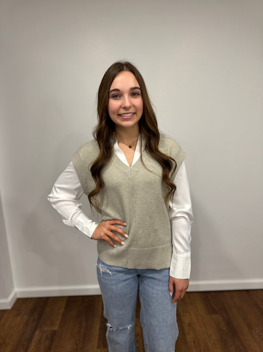 Elan Sweater Vest Shirt