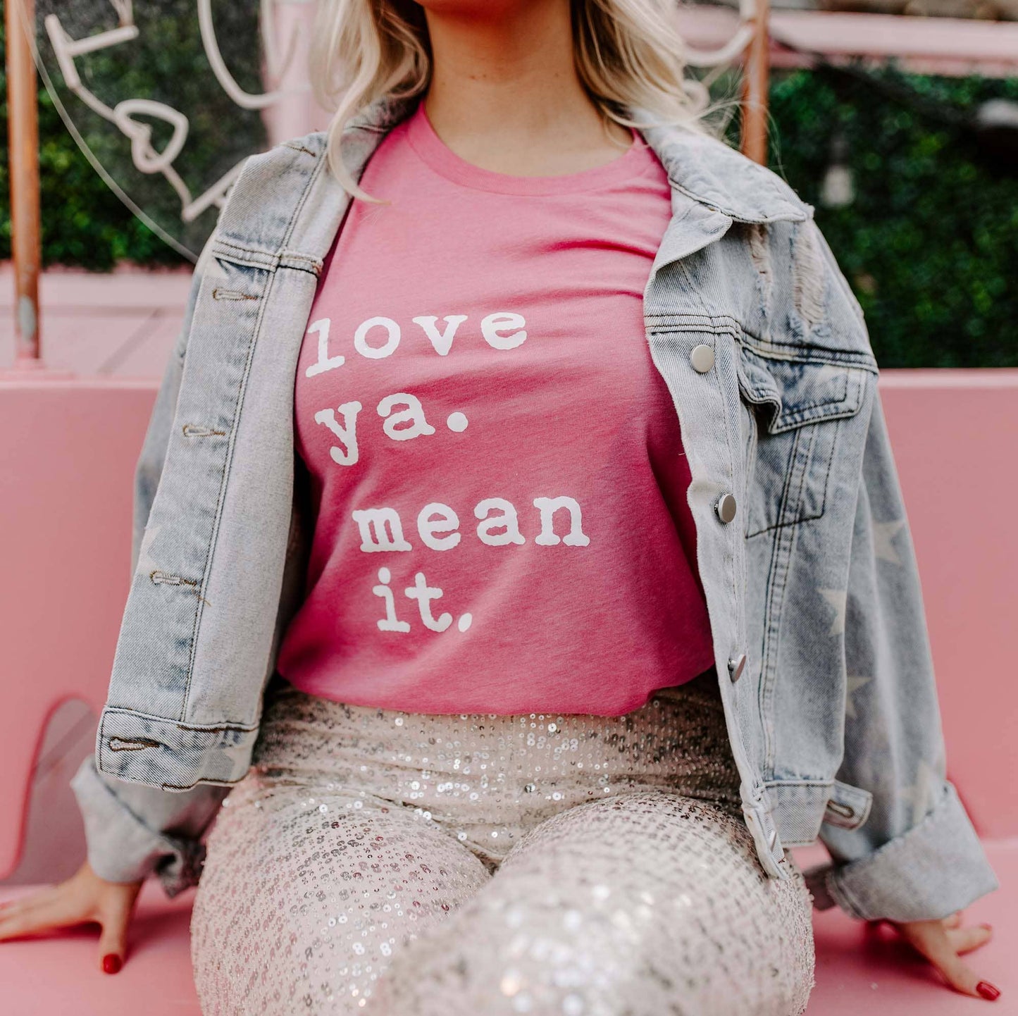 Love ya Mean It Valentine's Shirt