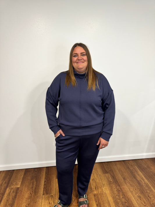 Tribal Saphire Knit Top