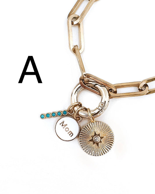 Mother's Charm Bracelet