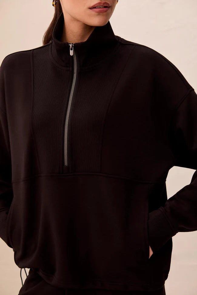 Tribal Black Pullover Sweatshirt