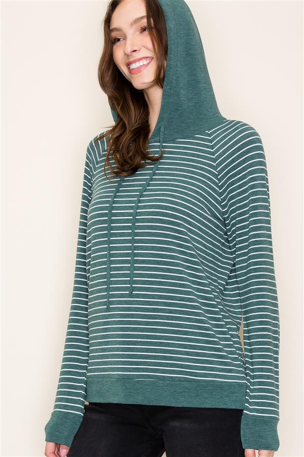 Hunter Green Knit Top