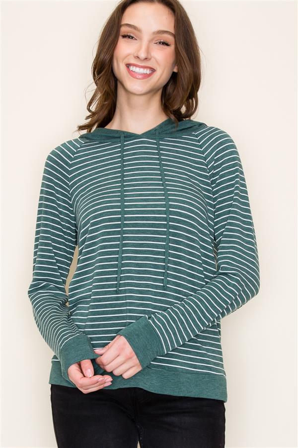 Hunter Green Knit Top