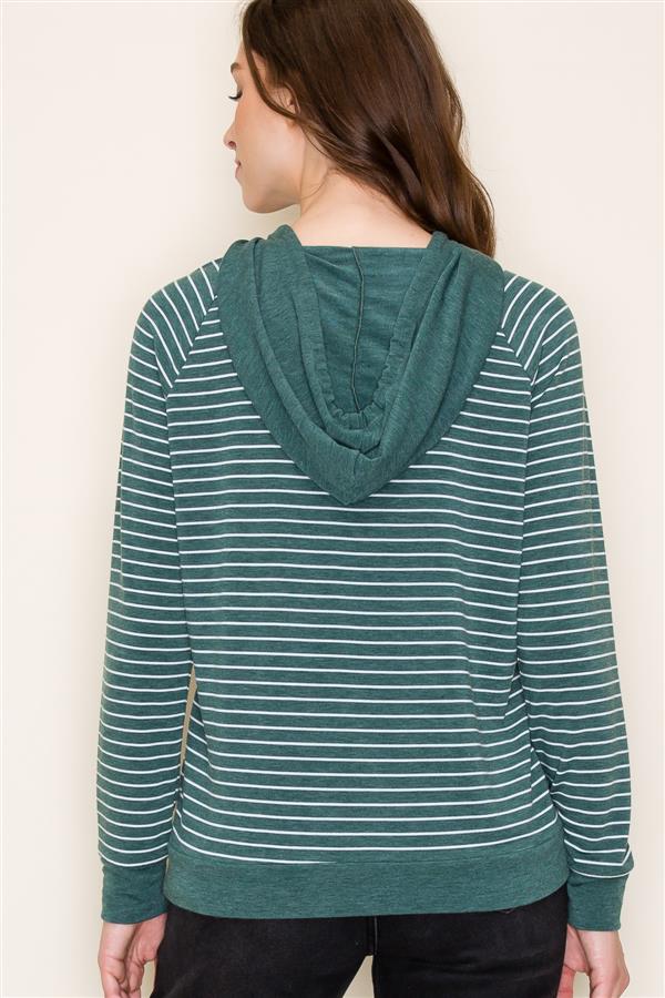 Hunter Green Knit Top