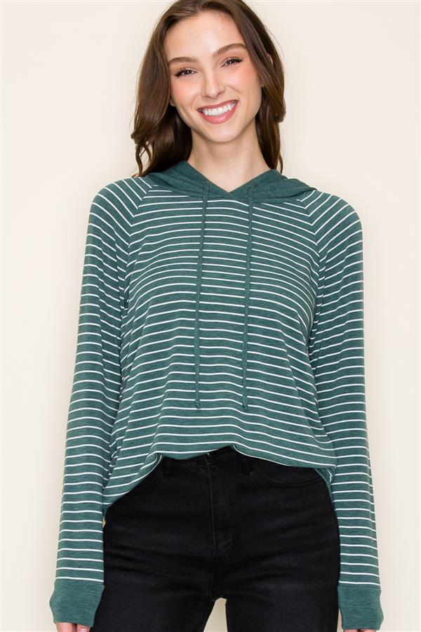 Hunter Green Knit Top