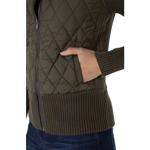 Liverpool Forest Green Zip Sweater