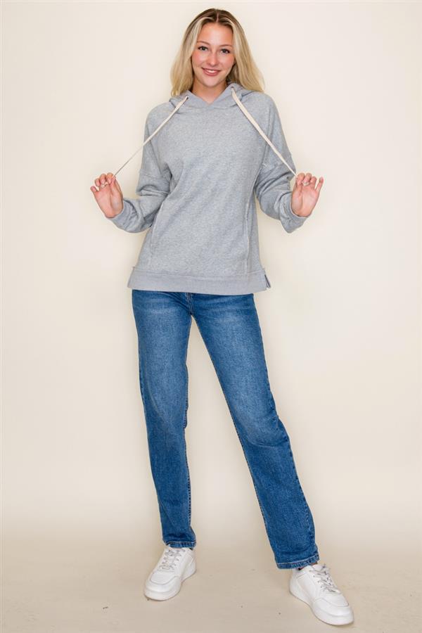 Heather Grey French Terry Shirt