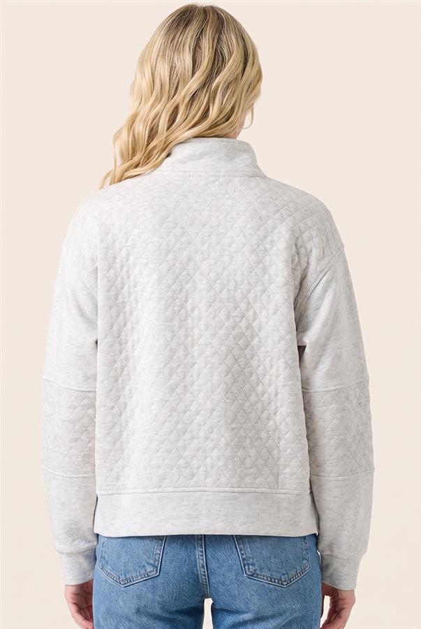 Quilted French Terry Tshirt