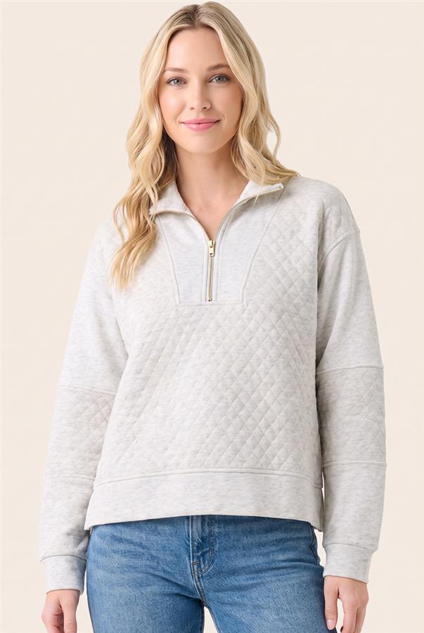 Quilted French Terry Tshirt