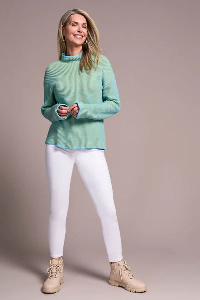 Tribal Two Tone Sweater