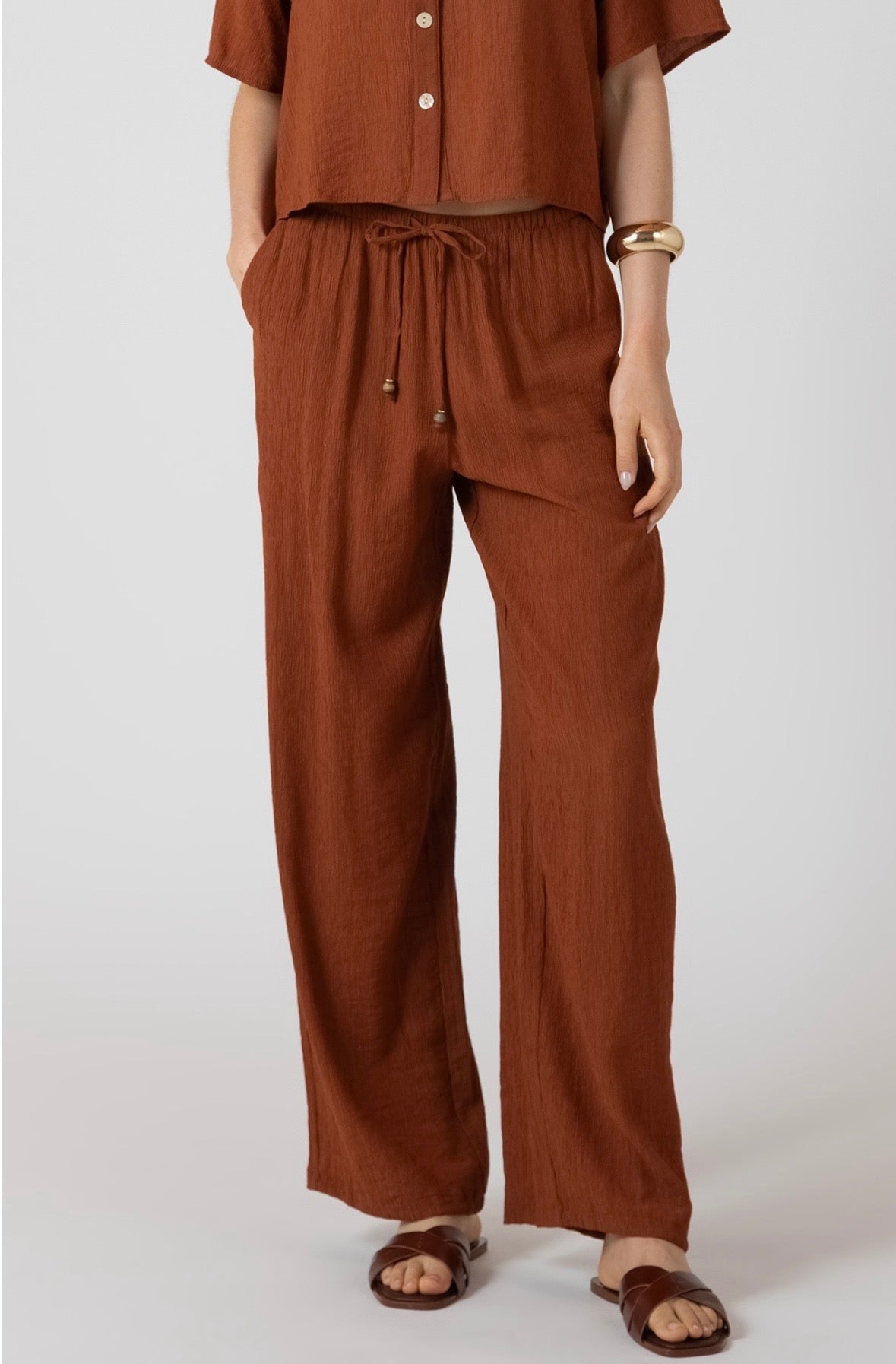 Dex Sienna Wide Leg Pant