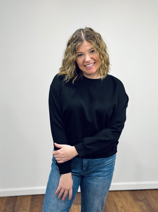 Scuba Sweatshirt Black