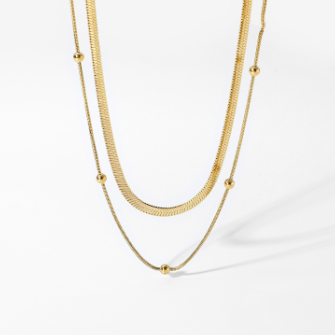 Dotted Snake Necklace