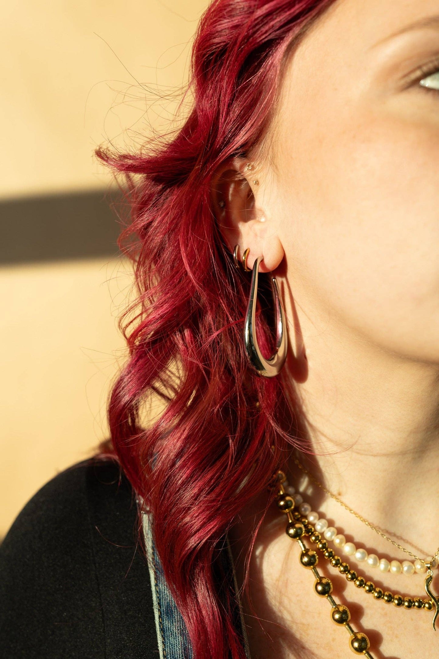Eleanora Everyday Hoops || Choose Color