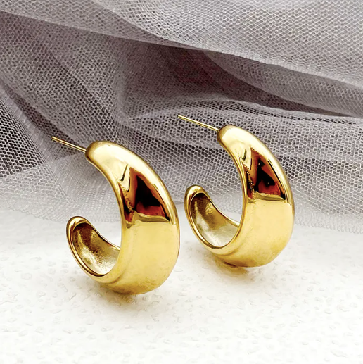 Chunky Hoop Earring
