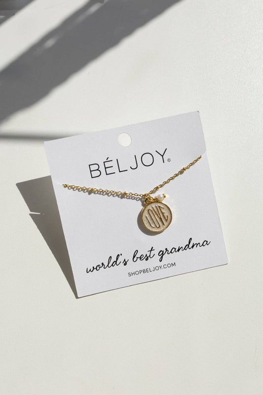 World's Best Grandma - Gift Necklace