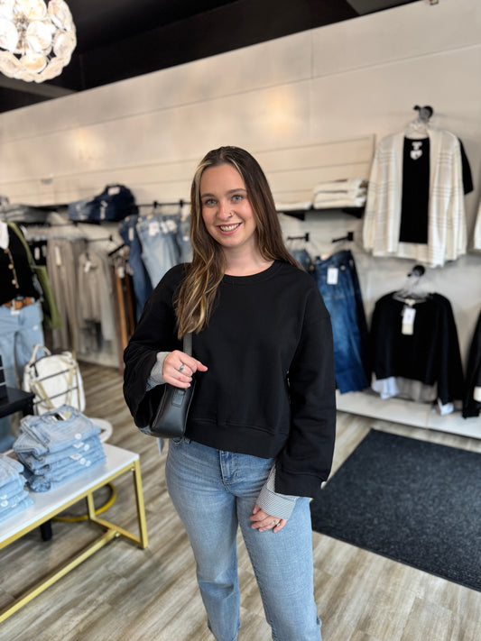 Elan Mix Media Sweatshirt