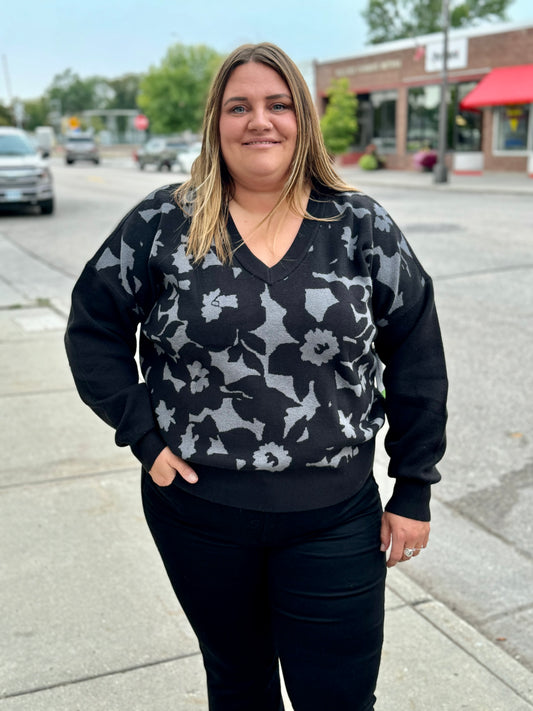 Tribal Jacquard Sweater