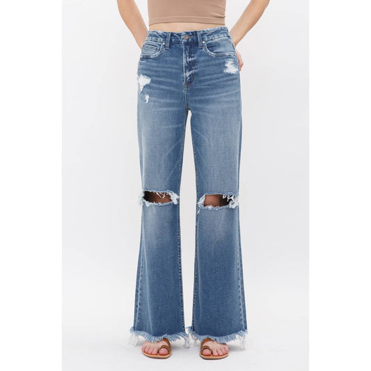 MICA DEHOURS HIGH RISE WIDE LEG