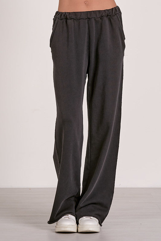 Elan Elastic Wide Leg Pant