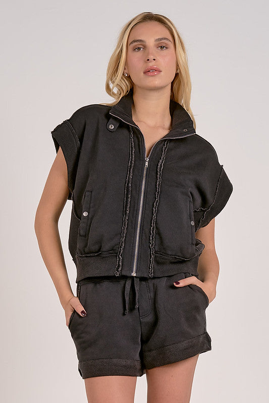 Elan Black Vest