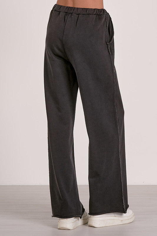 Elan Elastic Wide Leg Pant