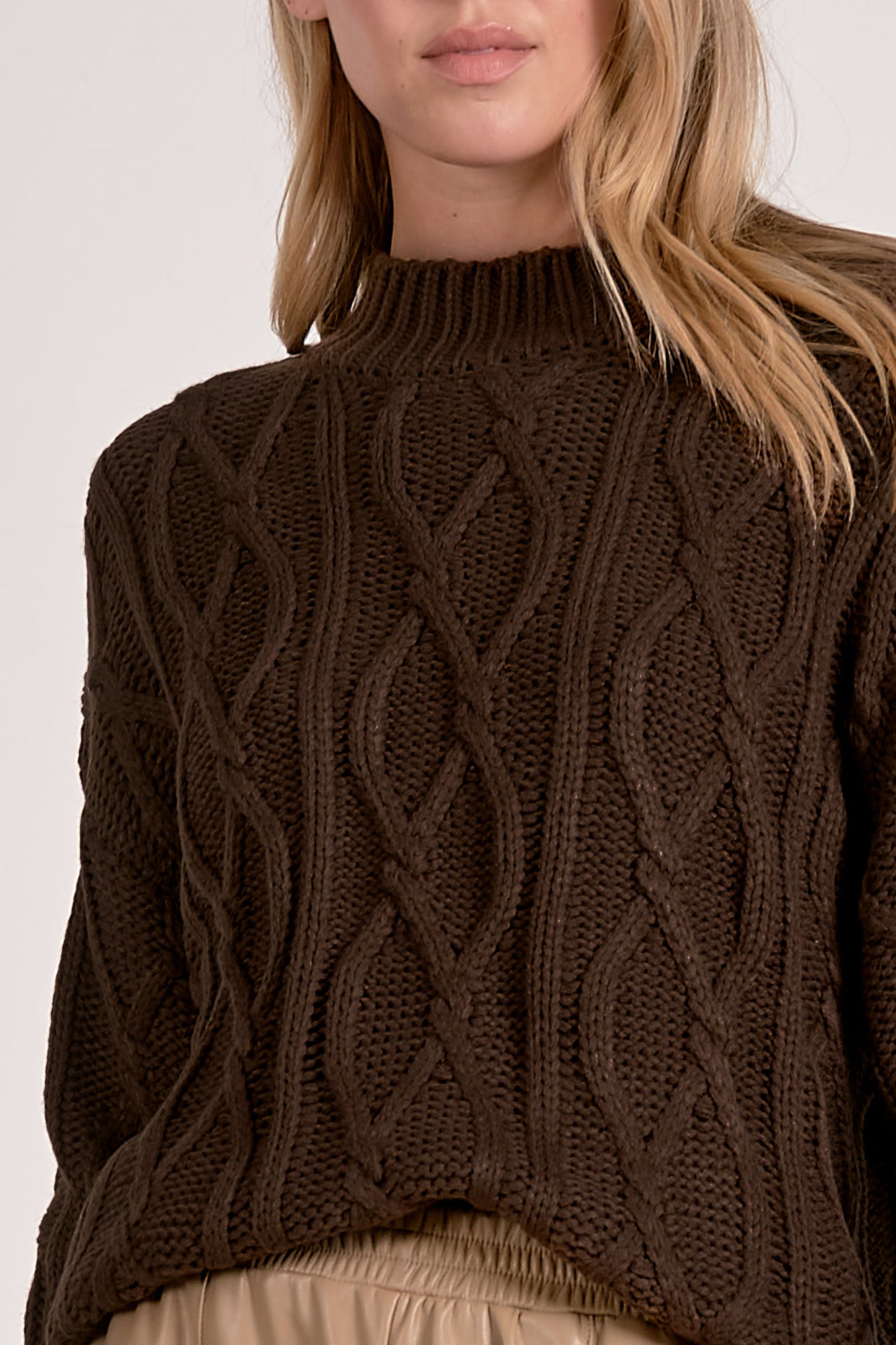 Elan Cocoa Sweater