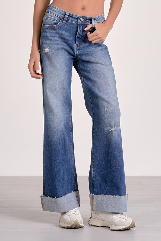 Elan Cuffed Jeans