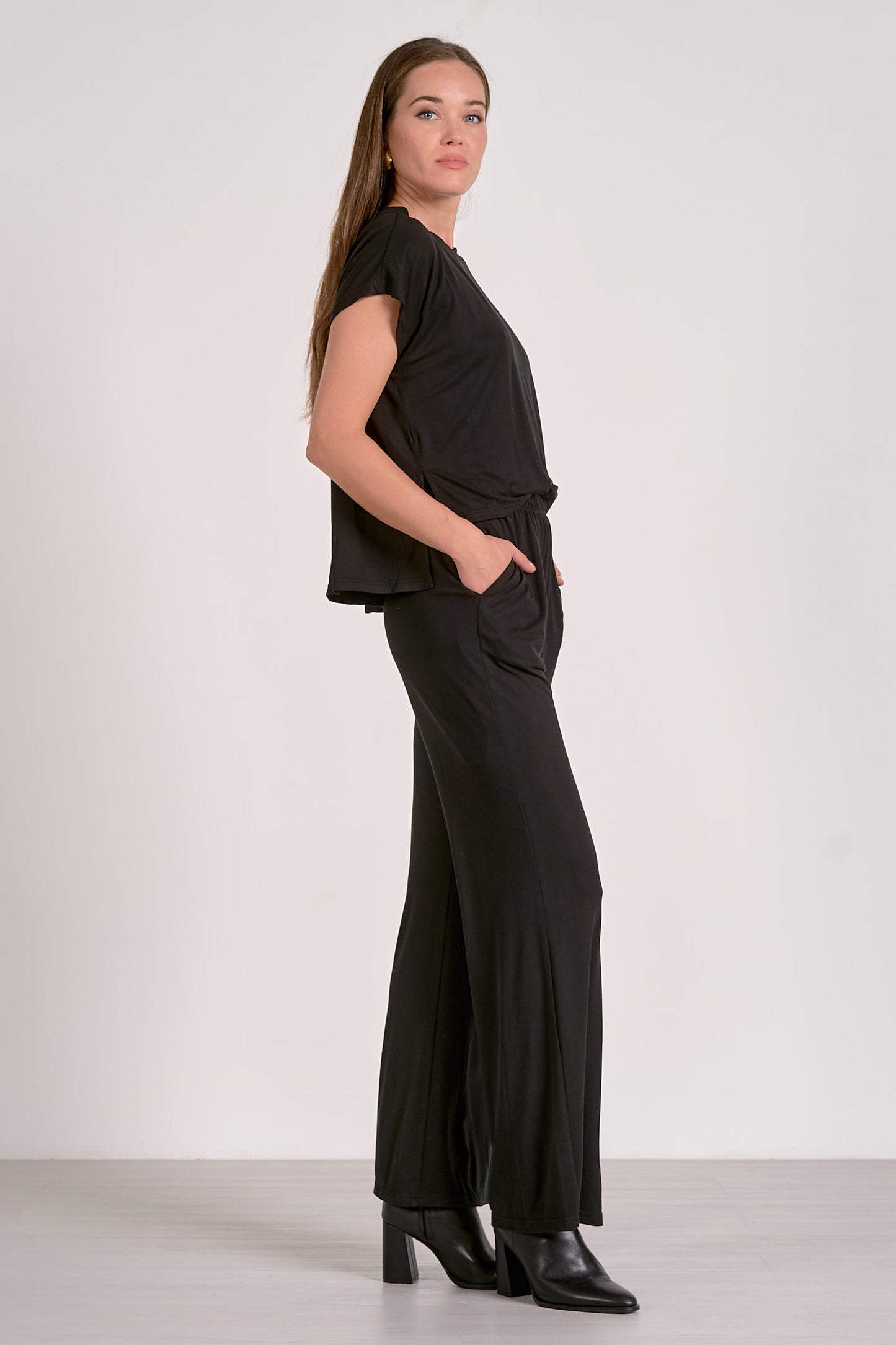 Elan Black Jumpsuit