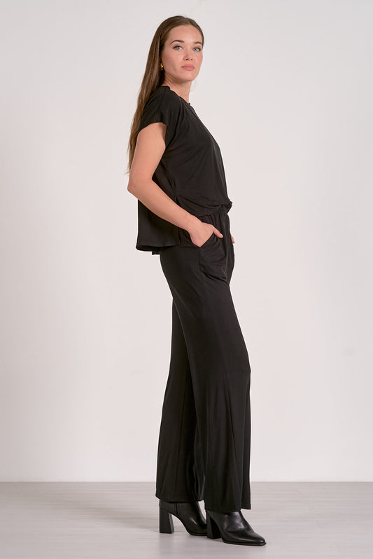 Elan Black Jumpsuit