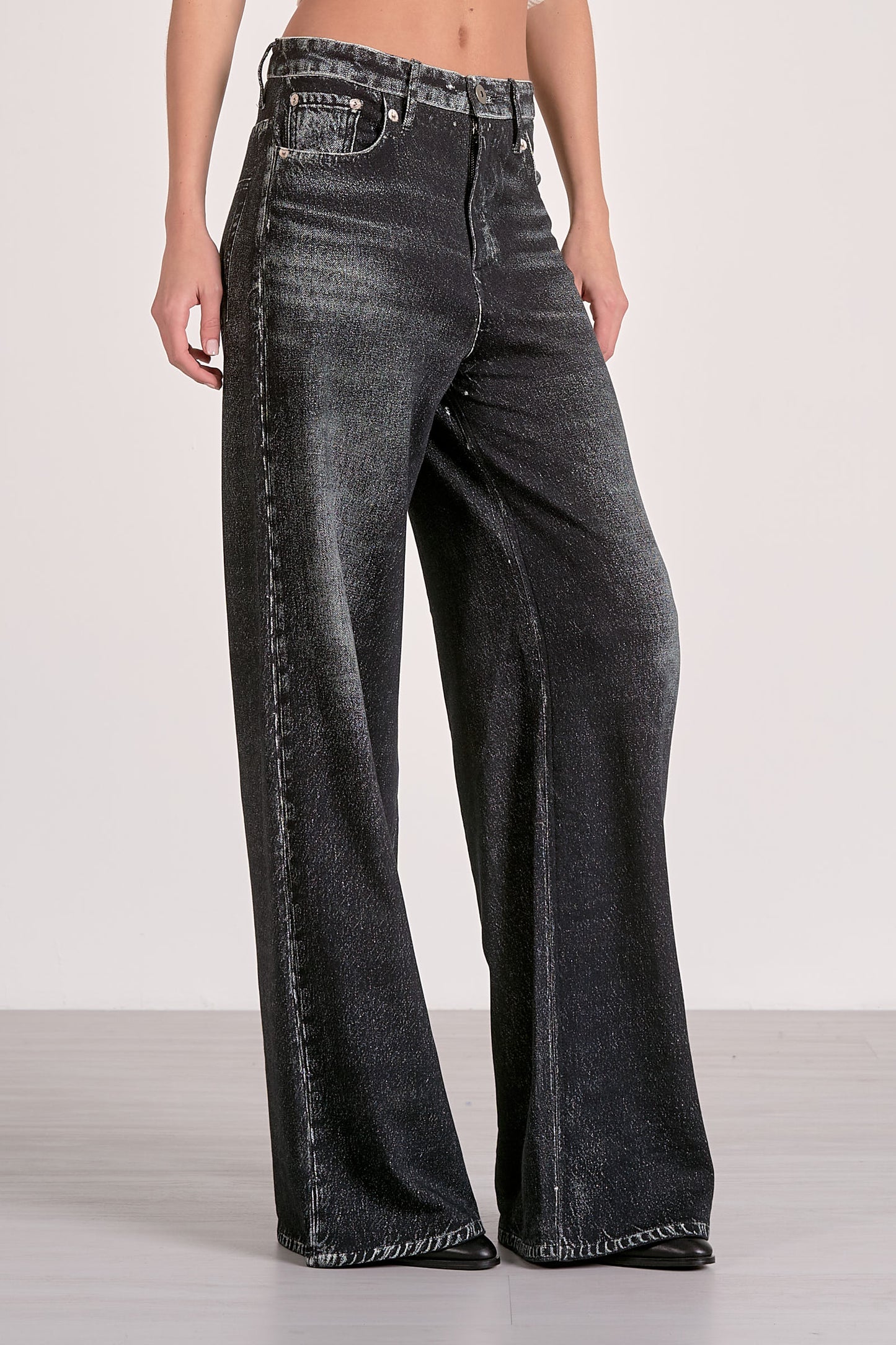 Elan Grey Wash Jeans