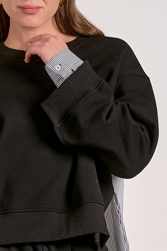 Elan Mix Media Sweatshirt