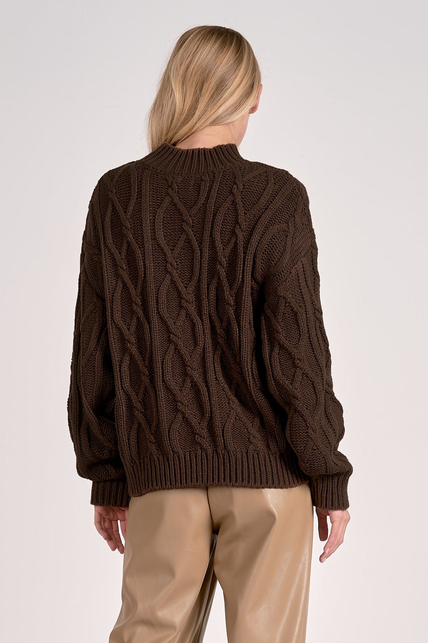 Elan Cocoa Sweater