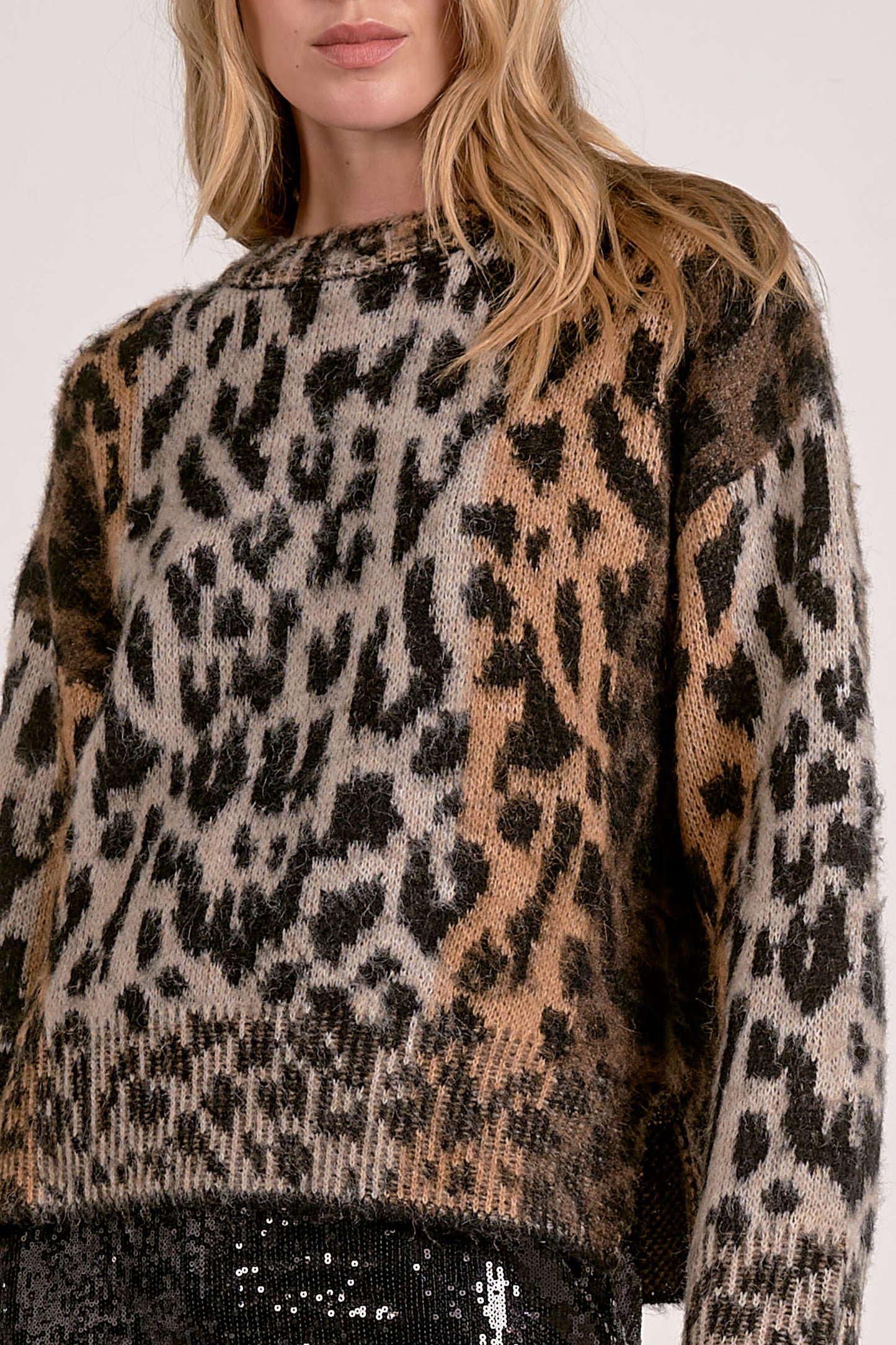 Elan Cheetah Sweater