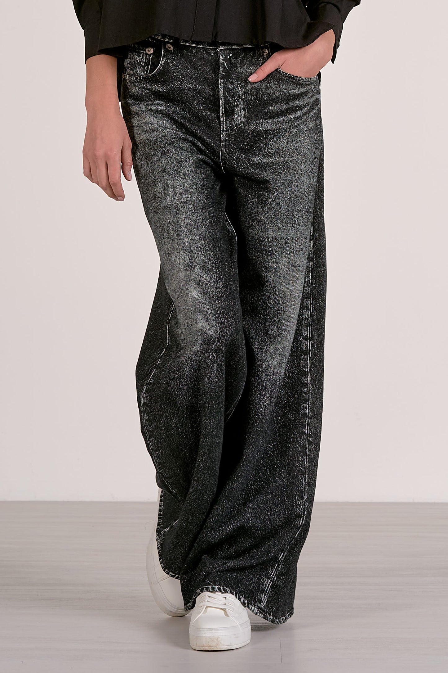 Elan Grey Wash Jeans