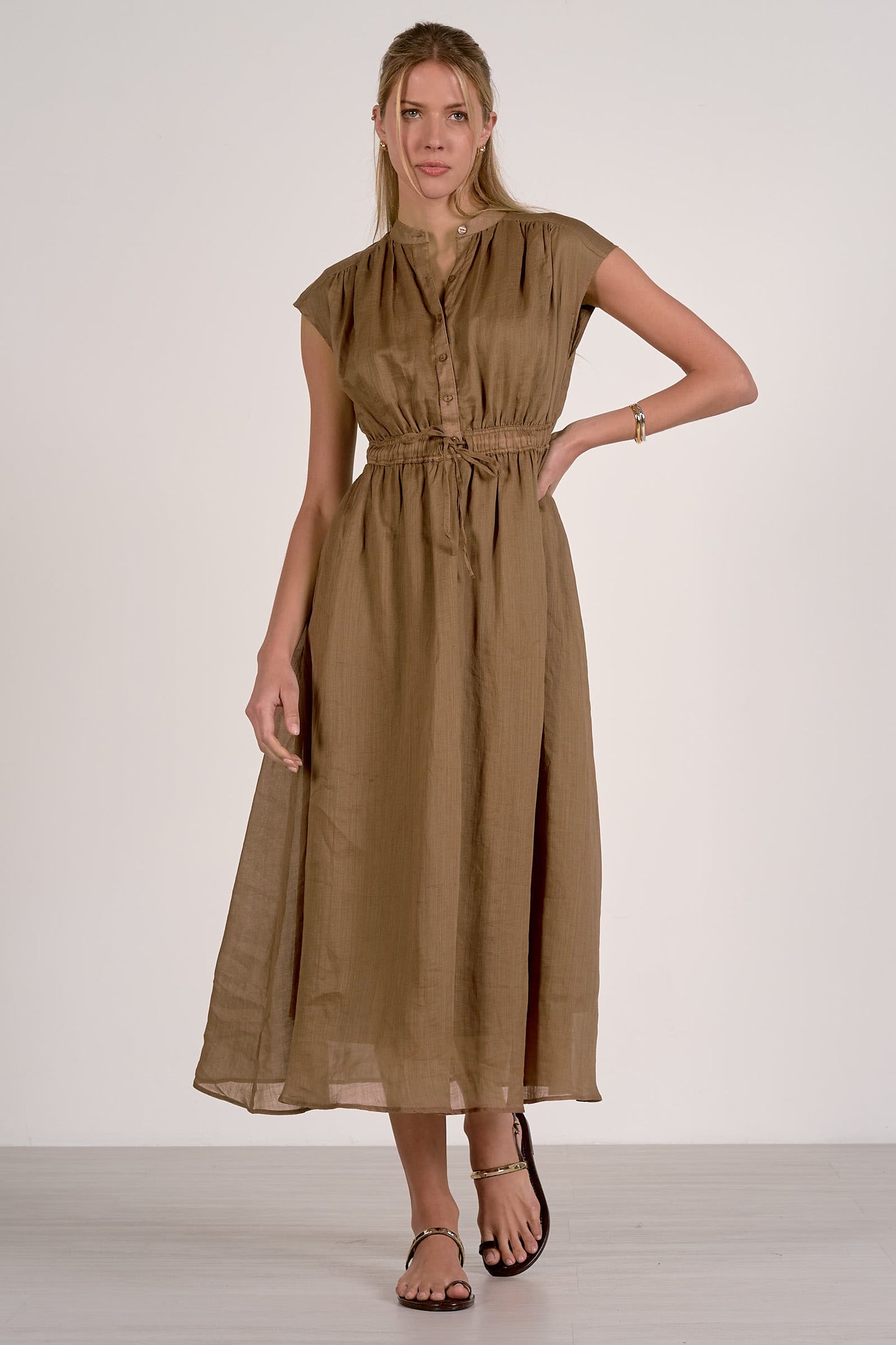 Elan Caramel Dress
