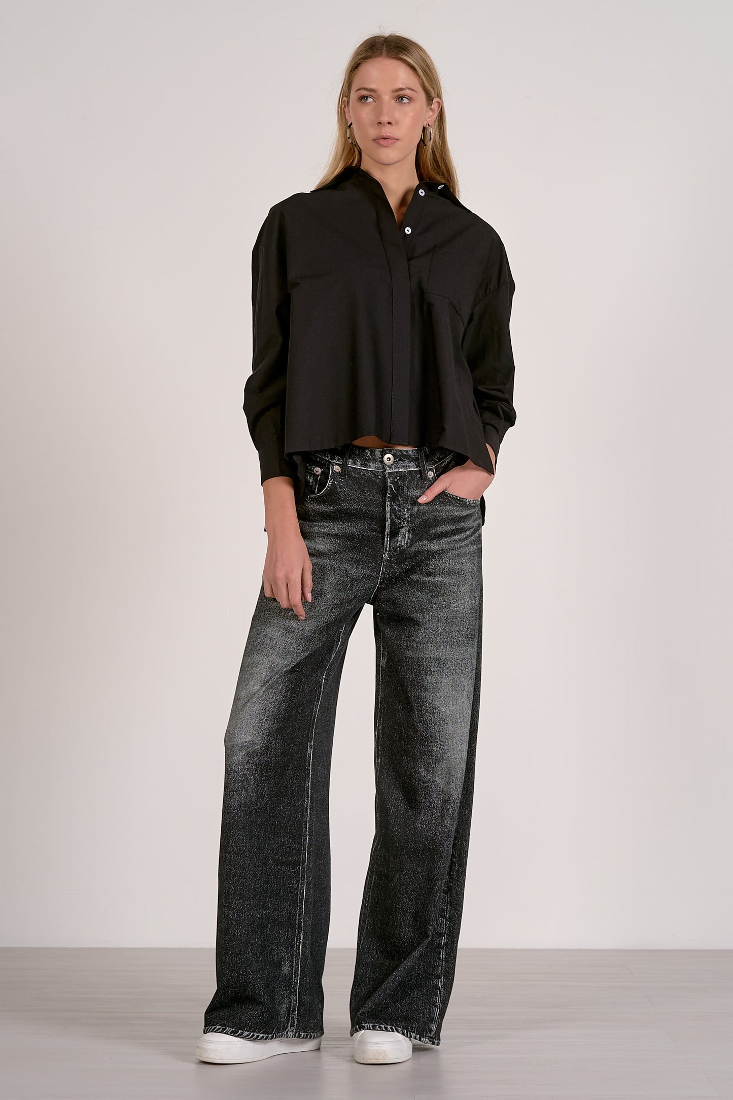 Elan Grey Wash Jeans