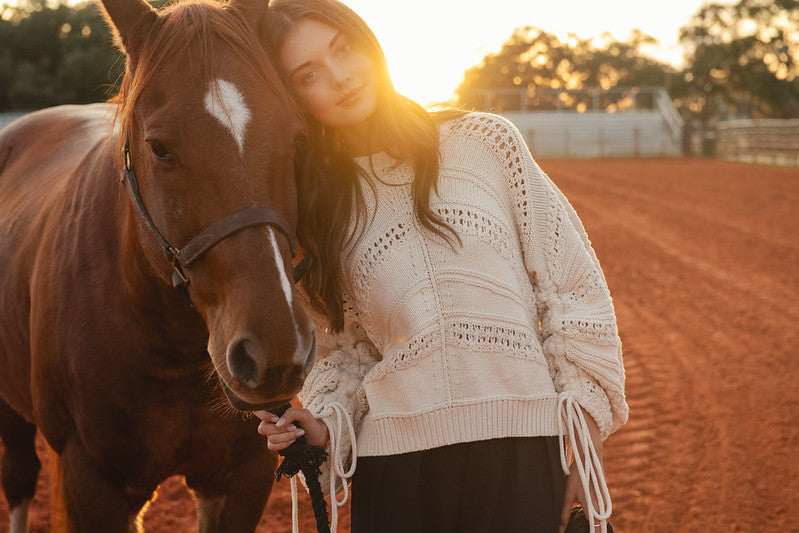 Elan Tie Sweater
