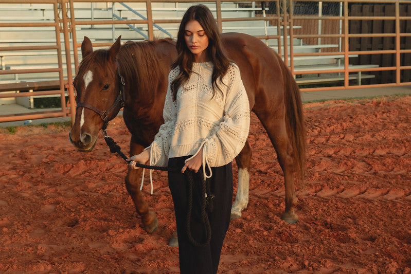 Elan Tie Sweater